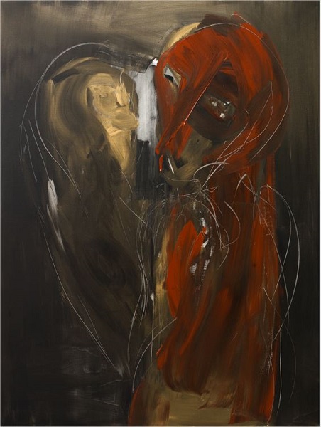 Untitled, 2020, Acrylic on Canvas, 164x130cm